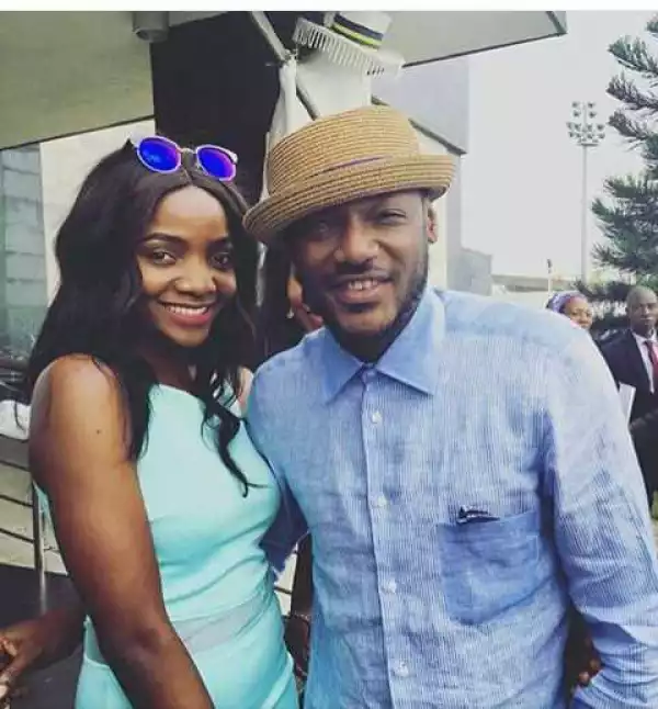 Singer Simi Poses With ‘The Legend’ 2Baba